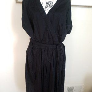 Who What Wear Faux Wrap Dress
